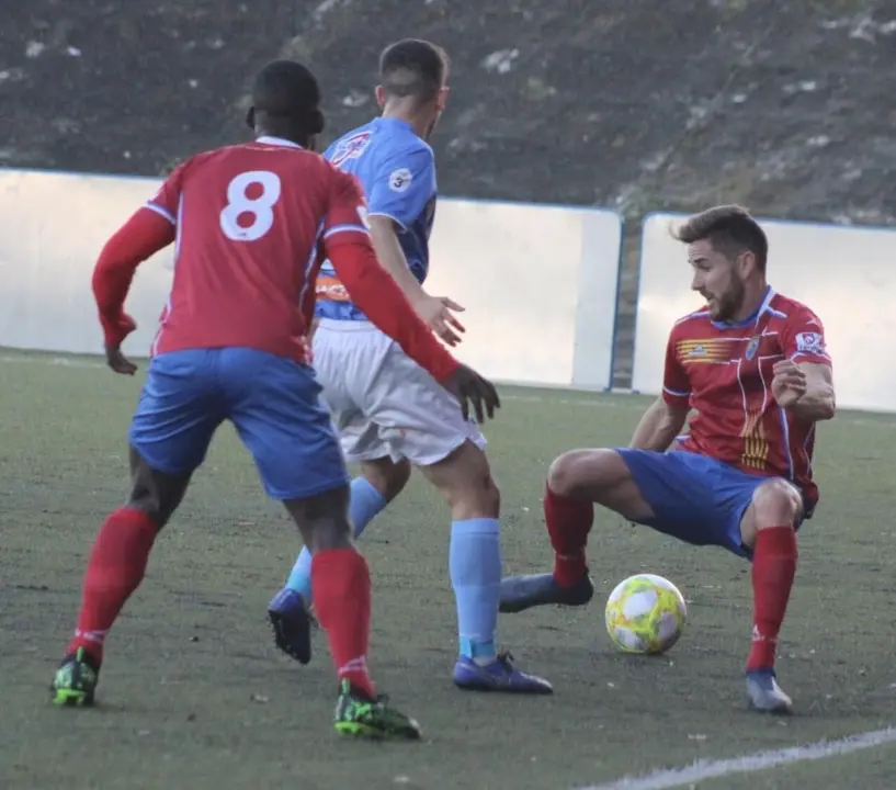 El CD Teruel cae en Calamocha. | Foto: Bin&eacute;far