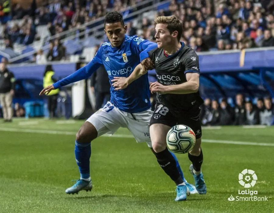 Sergio G&oacute;mez contra el Oviedo | Foto: LaLiga