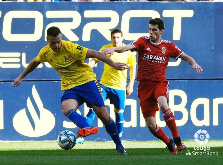 Soro ante el C&aacute;diz. Foto: La Liga