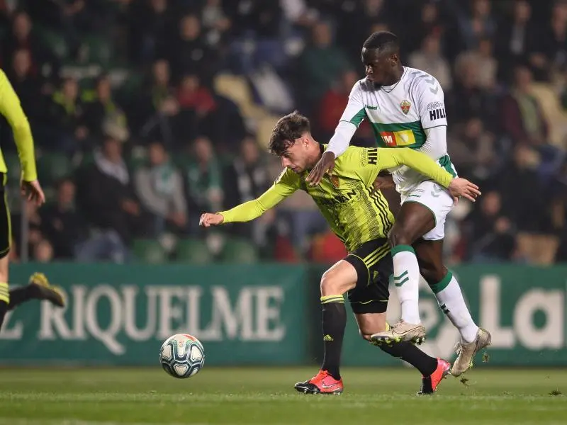 Puado ante el Elche | Foto: Real Zaragoza