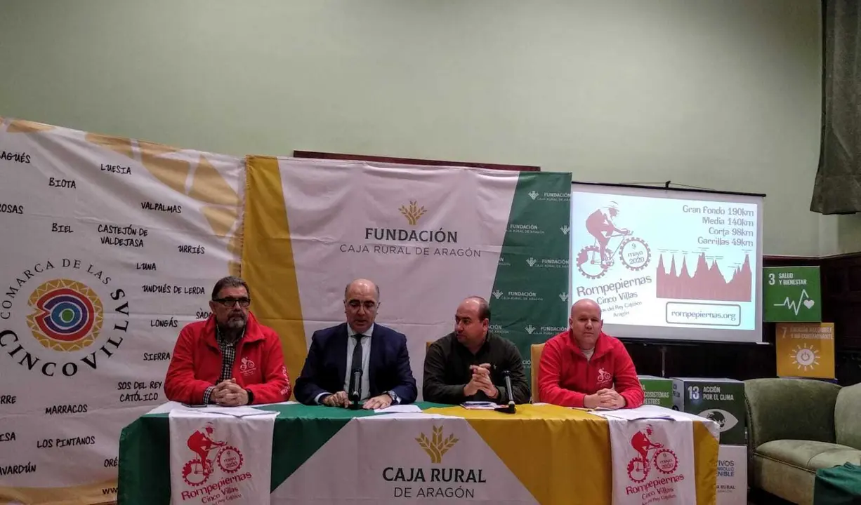 Principales organizadores de la Rompepiernas. | Foto: V&iacute;ctor Rap&uacute;n