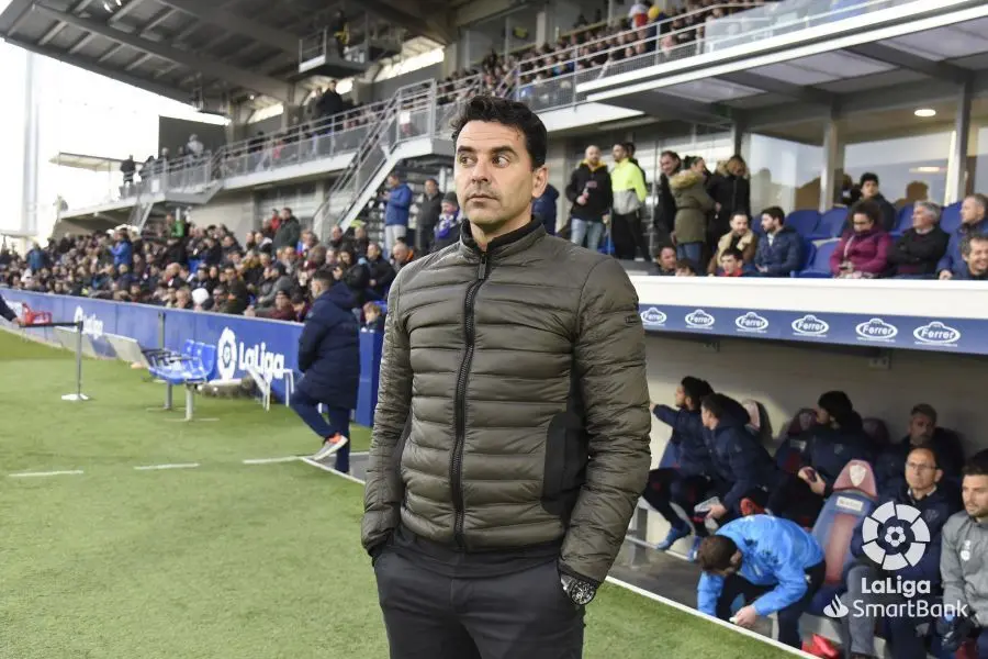 M&iacute;chel desde el banquillo. | Foto: LaLiga