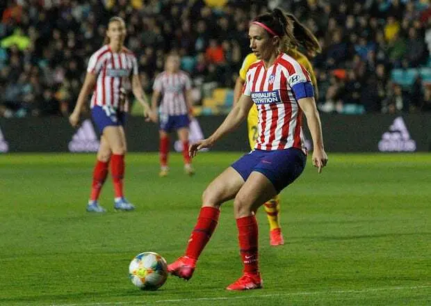 Imagen de Silvia Meseguer, jugadora aragonesa en el Atl&eacute;tico de Madrid y estudiante de Medicina. Foto: Atl&eacute;tico de Madrid
