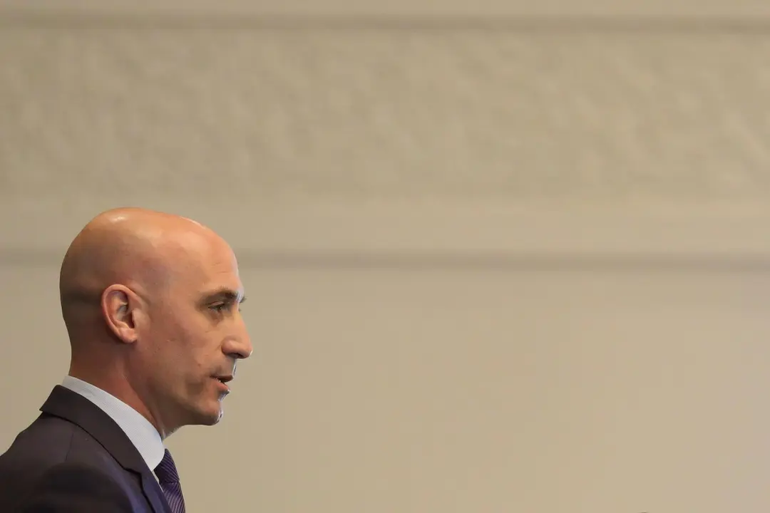 El presidente de la Real Federaci&oacute;n Espa&ntilde;ola de F&uacute;tbol (RFEF), Luis Rubiales. EFE/ JuanJo Mart&iacute;n/Archivo