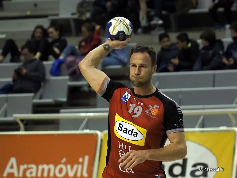 'Sahsa' Tioumentsev, en la imagen, en un partido contra Cuenca. Foto: C.Pascual