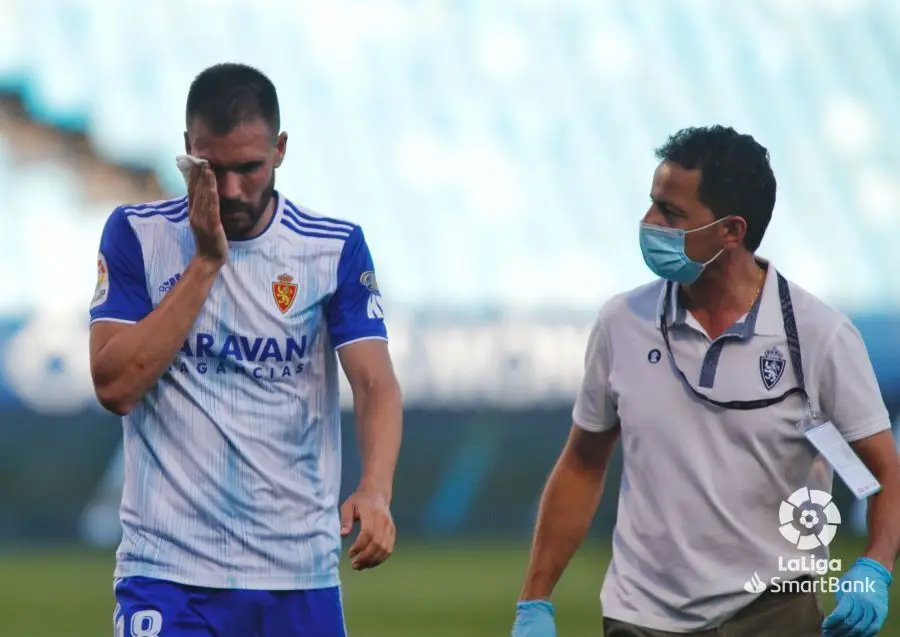 Atienza se pierde el partido por lesi&oacute;n. Foto: LFP