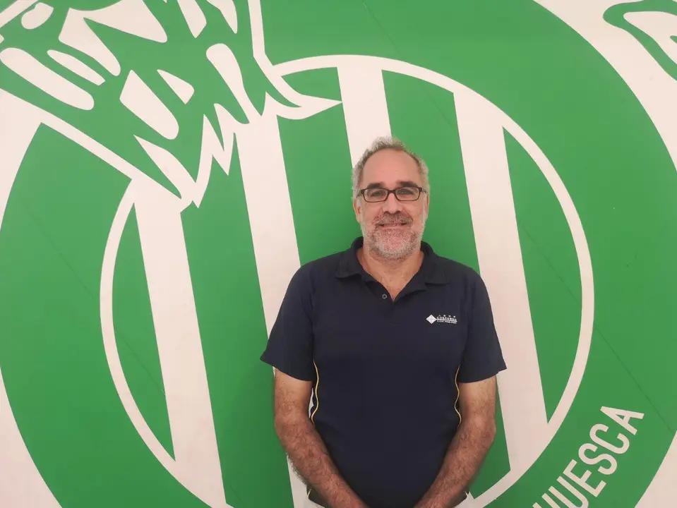 David Gros ya est&aacute; en Huesca. | Foto: CB Pe&ntilde;as