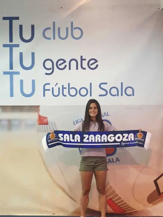 Carmen Alonso, en la imagen, es la &uacute;ltima incorporaci&oacute;n al Sala Zaragoza. Foto: Cedida