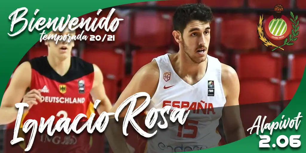 Cartel dise&ntilde;ado por LZ Estudio Gr&aacute;fico para la llegada de Ignacio Rosa