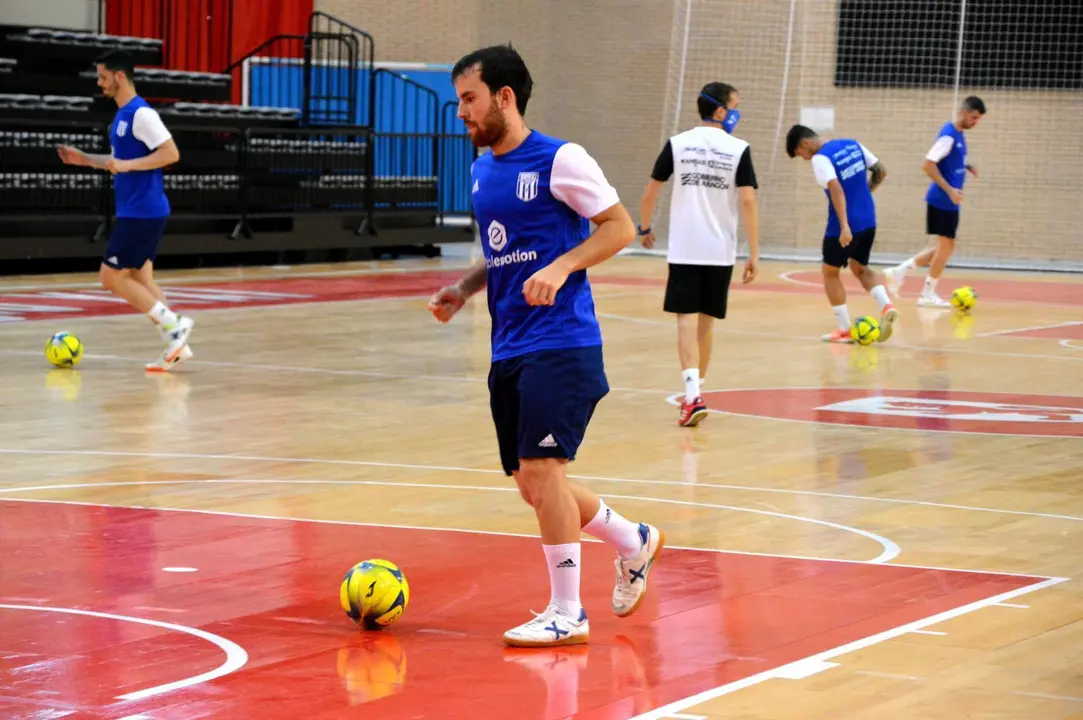 El equipo entrena en esta pretemporada. Foto: Pedro Luis Serrano