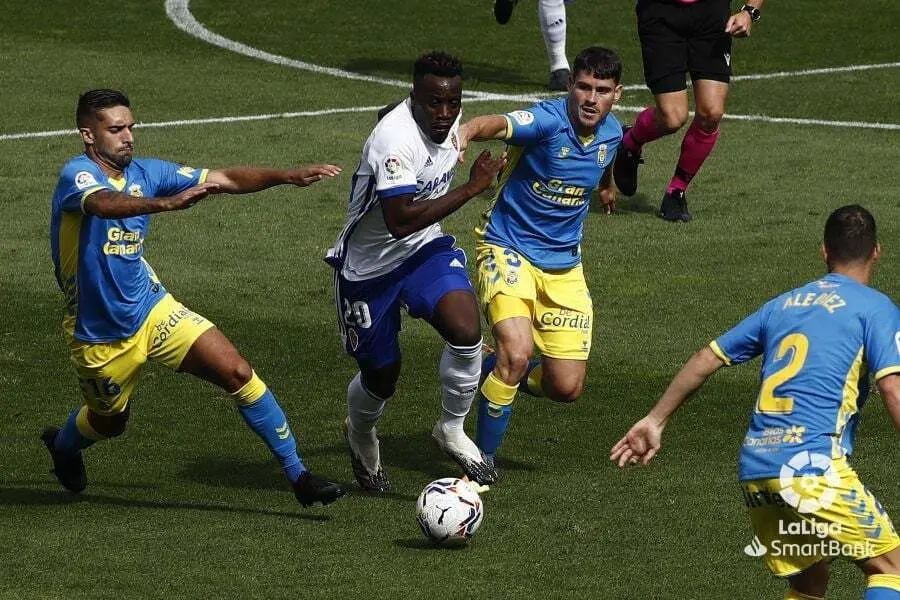 Jannick, ante Las Palmas. Foto: La Liga