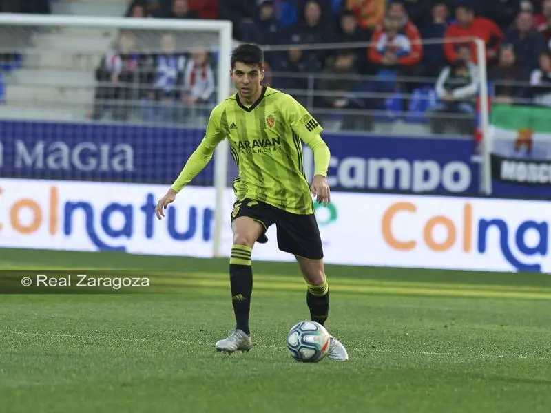 Enrique Clemente, cedido al Logro&ntilde;es. Foto: Tino Gil / Real Zaragoza