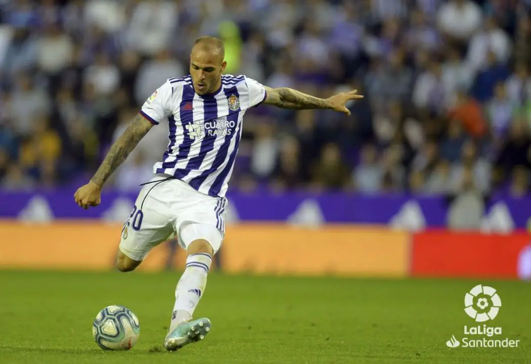 Sandro Ram&iacute;rez con el Real Valladolid. | Foto: LaLiga