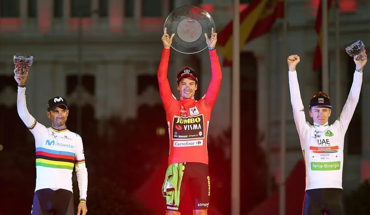 Podium La Vuelta 2019