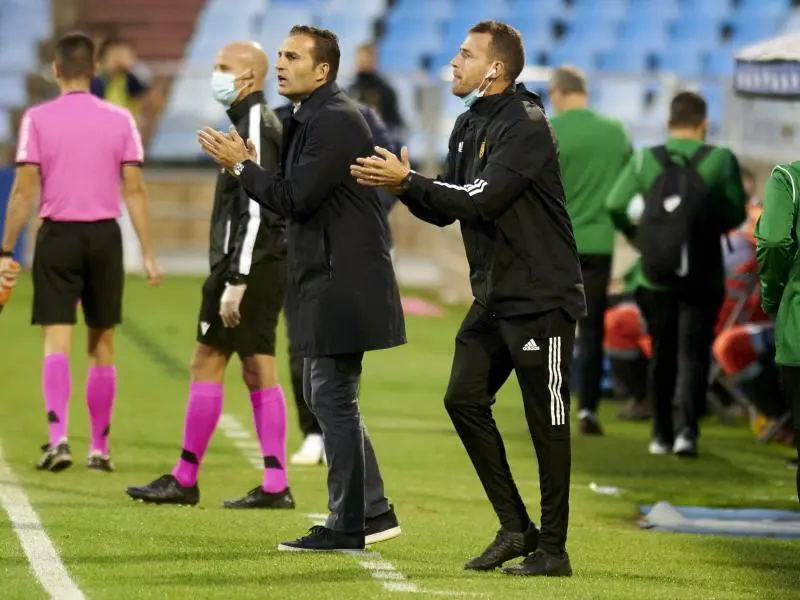 Baraja en el encuentro ante el M&aacute;laga. Foto: Real Zaragoza