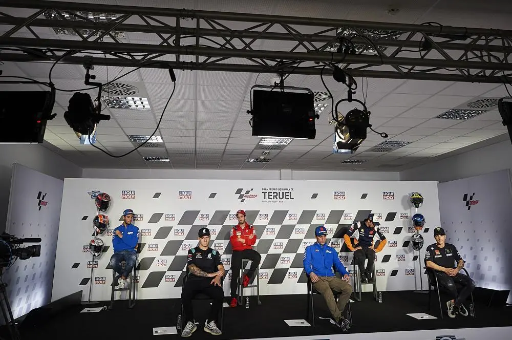 Esta tarde se ha celebrado la rueda de prensa previa al Gran Premio Loqui Moli de Teruel. Foto: MotorLand