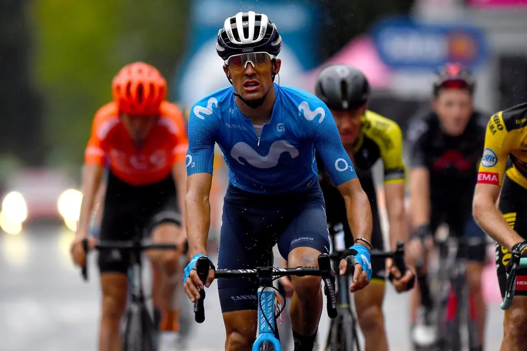 Samitier en el Giro de Italia | Foto: Bettini Photo