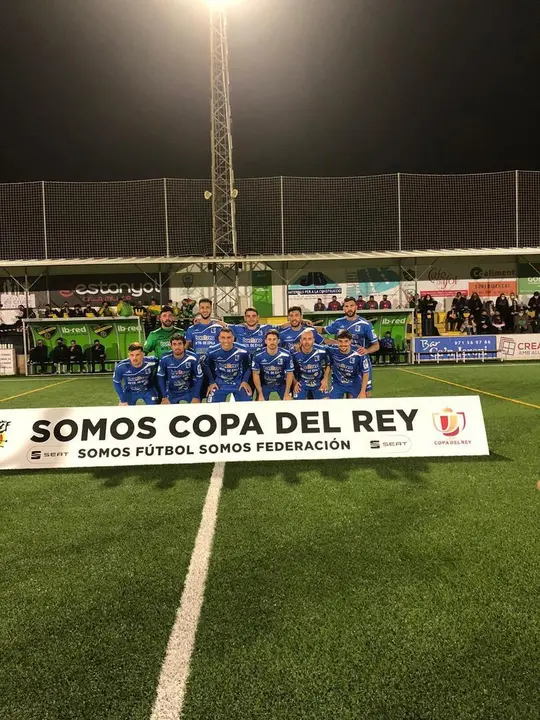 Once inicial del &Eacute;pila ante el Cardassar | Foto: FFIB