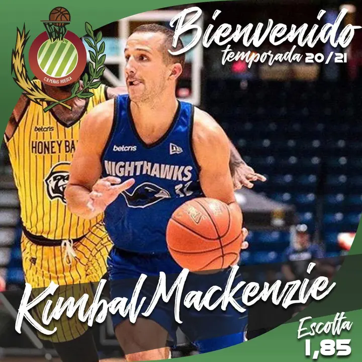 Kimbal Mackenzie, que ya conoce la LEB Oro, se incorpora la pr&oacute;xima semana al Levitec Huesca. Foto: Cedida