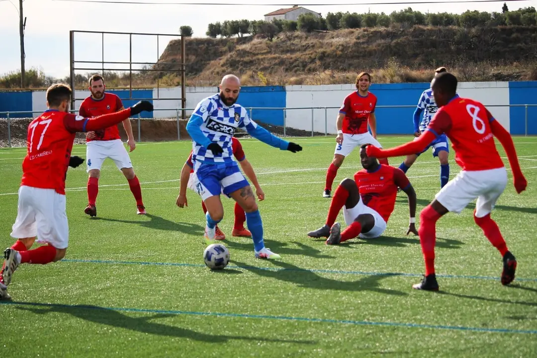 Foto durante la &uacute;ltima derrota del Tamarite contra el Cari&ntilde;ena. | Foto: CDJ Tamarite