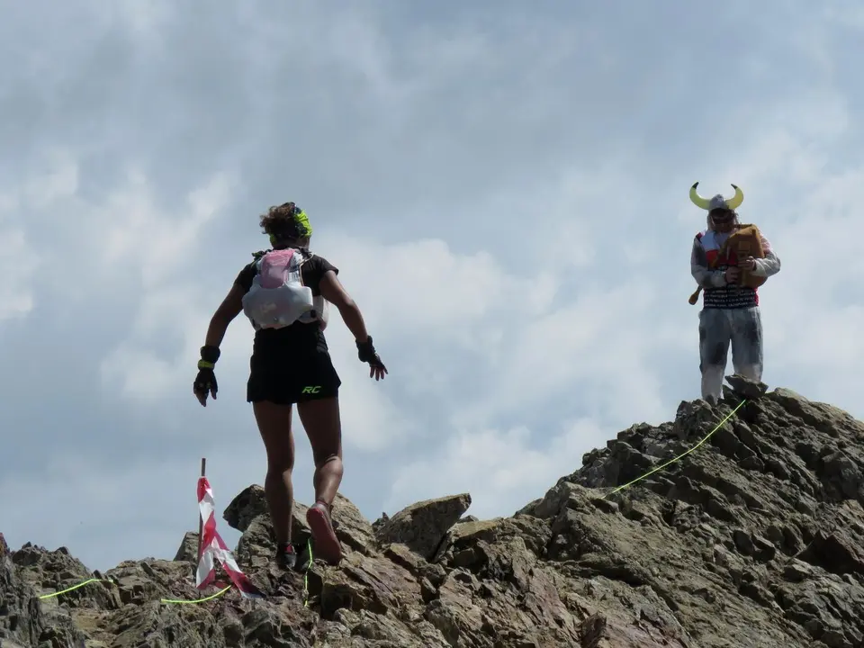 El Trail Valle de Tena deja im&aacute;genes tan impactantes como esta. Foto: Ram&oacute;n Ferrer