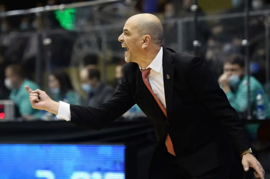 Sergio Hern&aacute;ndez, durante el partido. Foto: FIBA