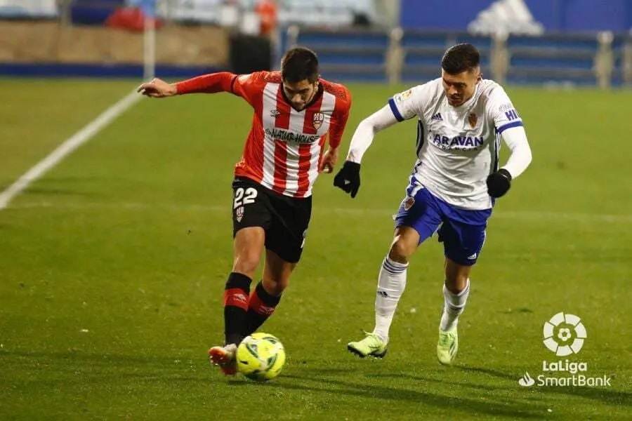 Narvaez ante el Logro&ntilde;&eacute;s. Foto: LFP