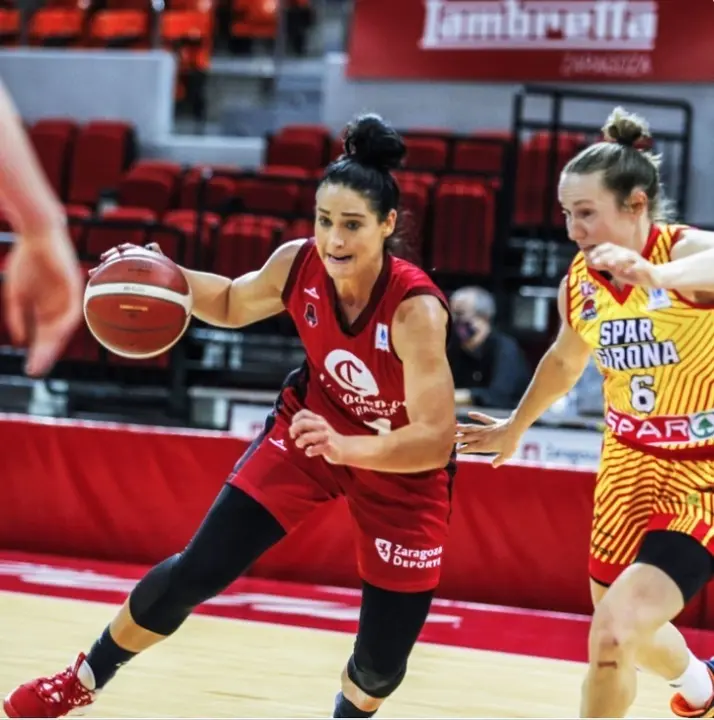 Taylor Wurtz ha terminado con 13 puntos y 2 rebotes. Foto: Esther Casas/Casademont Zaragoza