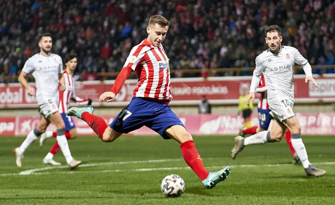 Saponjic frente a la Cultural Leonesa|&nbsp;Fuente: GETTY IMAGES