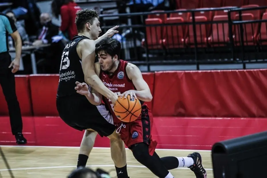 Javi Garc&iacute;a ha terminado con 14 puntos. Foto: Esther Casas/FIBA