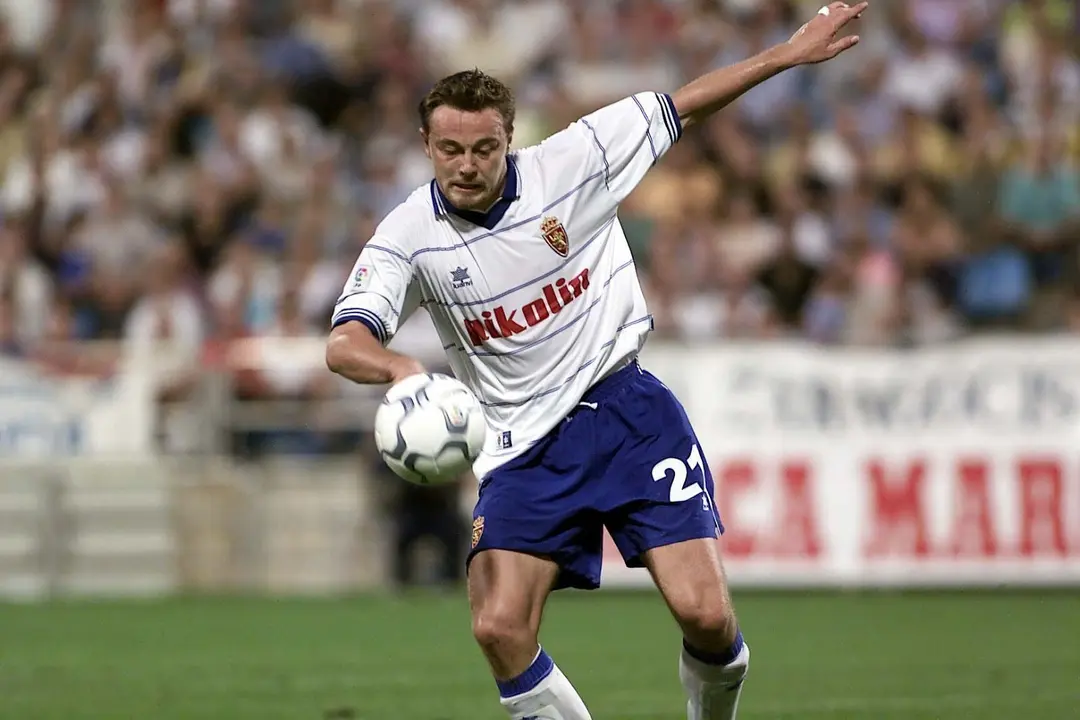 &iquest;Recuerdas a Peternac en su etapa como zaragocista? Foto: colgadosporelfutbol.com