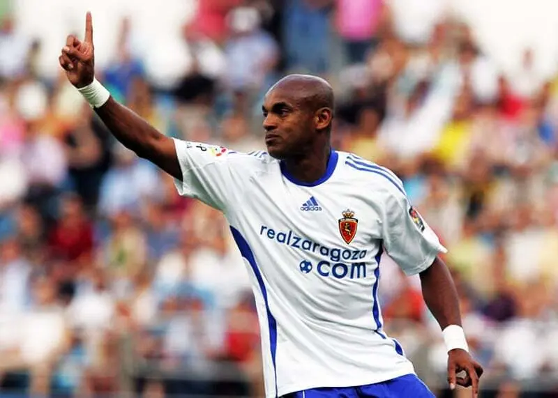 Ewerthon en su &uacute;ltimo a&ntilde;o con el Real Zaragoza. | Foto: AS