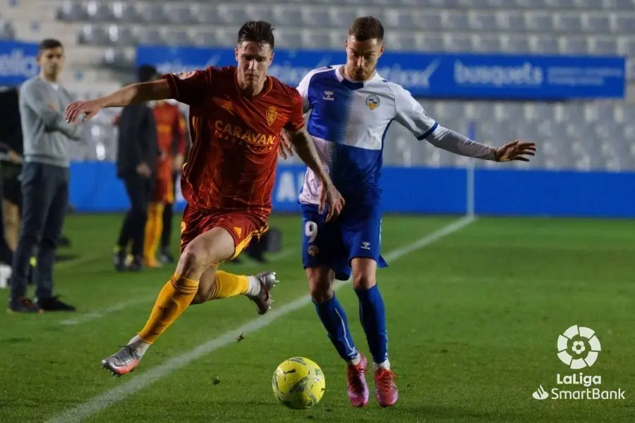 Vigaray ante el Sabadell. | Foto: LaLiga