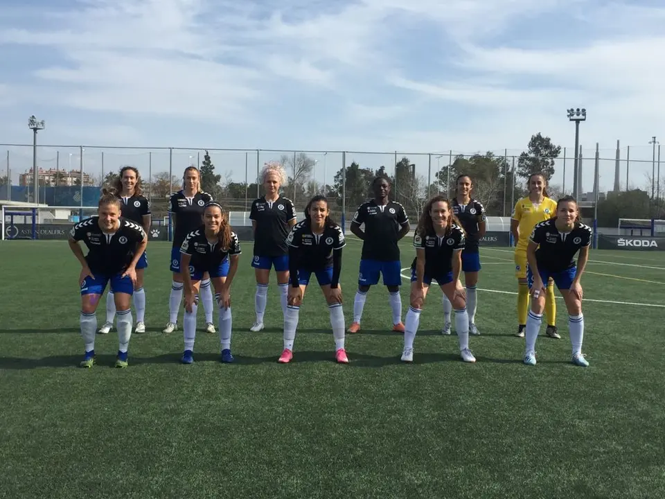 Once titular del Zaragoza CFF en la Ciudad Deportiva Dani Jarque. Foto: Zaragoza CFF