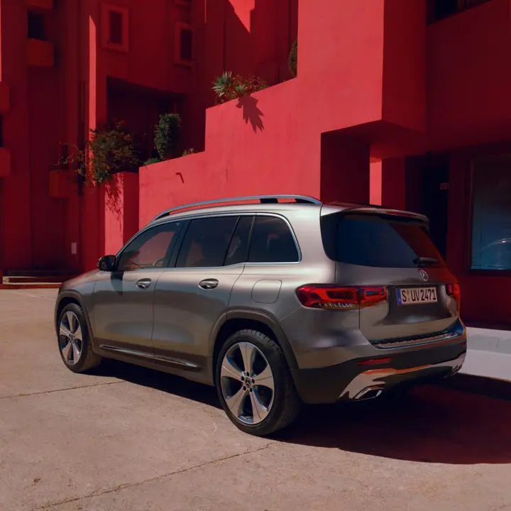 Imagen del Mercedes GLB, un SUV para 7 plazas de forma c&oacute;moda y que puedes conocer en Motor 2202 de Huesca. Foto: Cedida