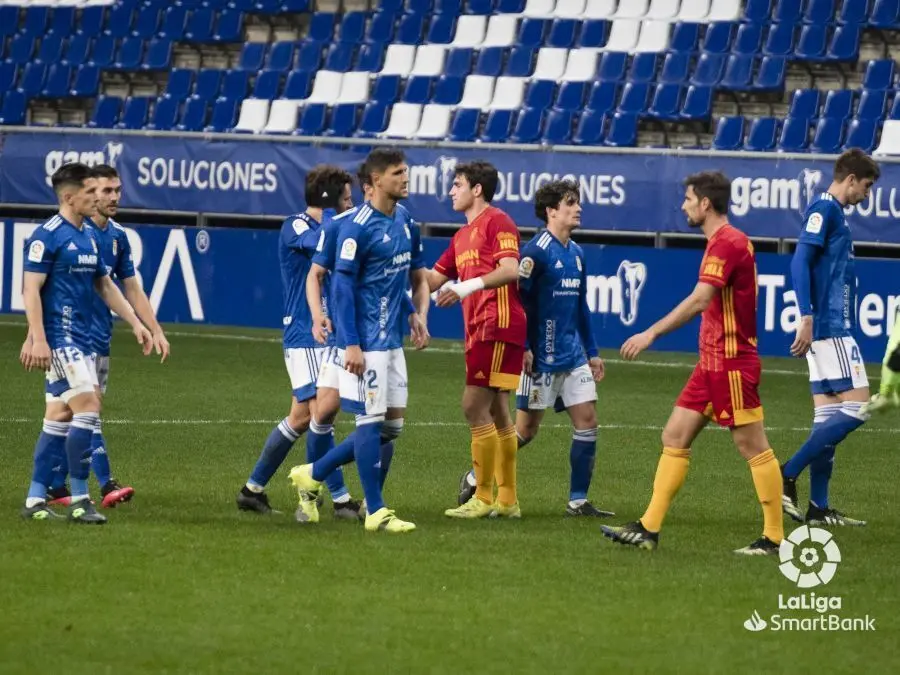 Dura derrota del Real Zaragoza en Oviedo. | Foto: LaLiga