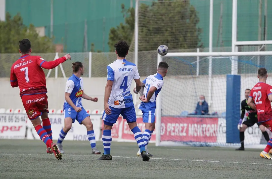 Imagen de archivo del partido del Ejea en Calahorra. Foto: cdcalahorra.com