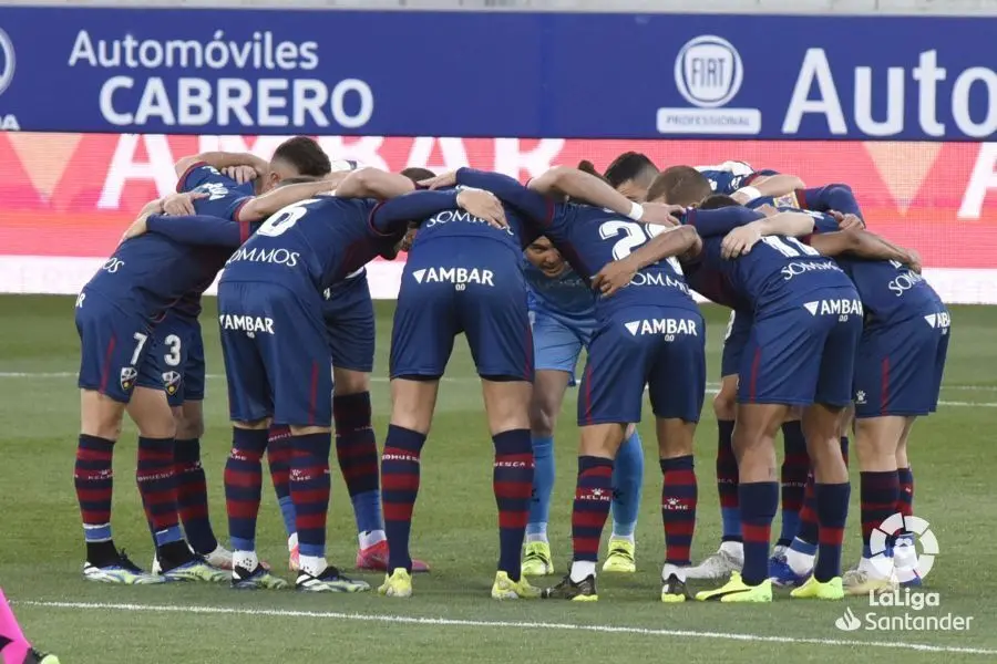 El Huesca deber&aacute; hacer una recta final impecable para salvar la categor&iacute;a. | Foto: LaLiga