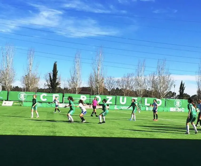El Zaragoza CFF cont&oacute; con las ocasiones m&aacute;s claras en Pozuelo. Foto: Zaragoza CFF