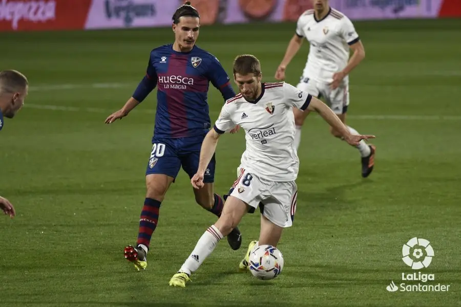 Seoane en el partido contra el Osasuna. | Foto: LaLiga