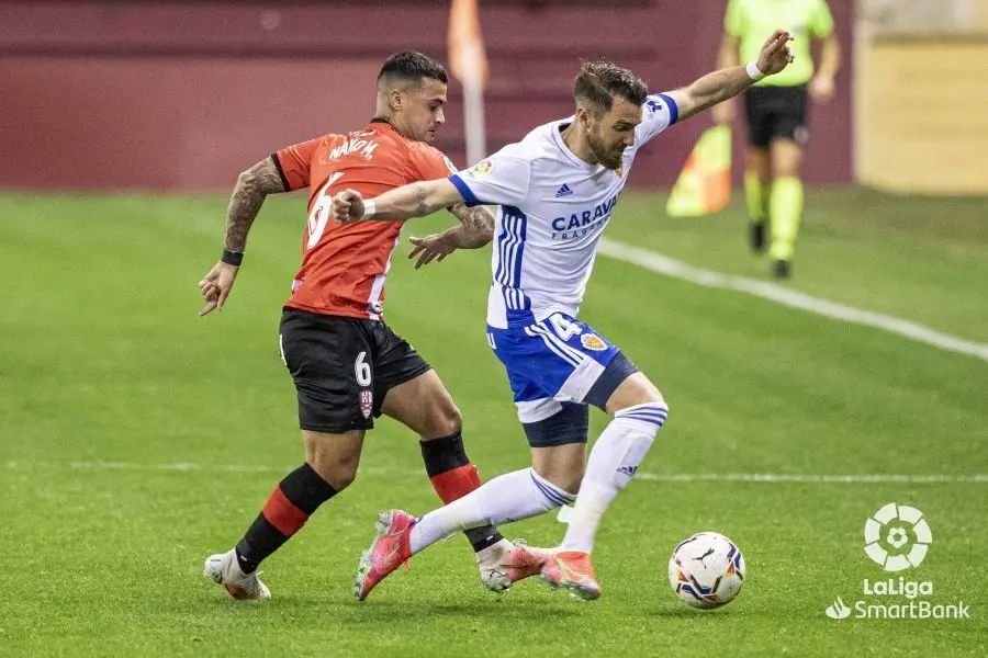 Peybernes ante el Logro&ntilde;es. Foto: LFP