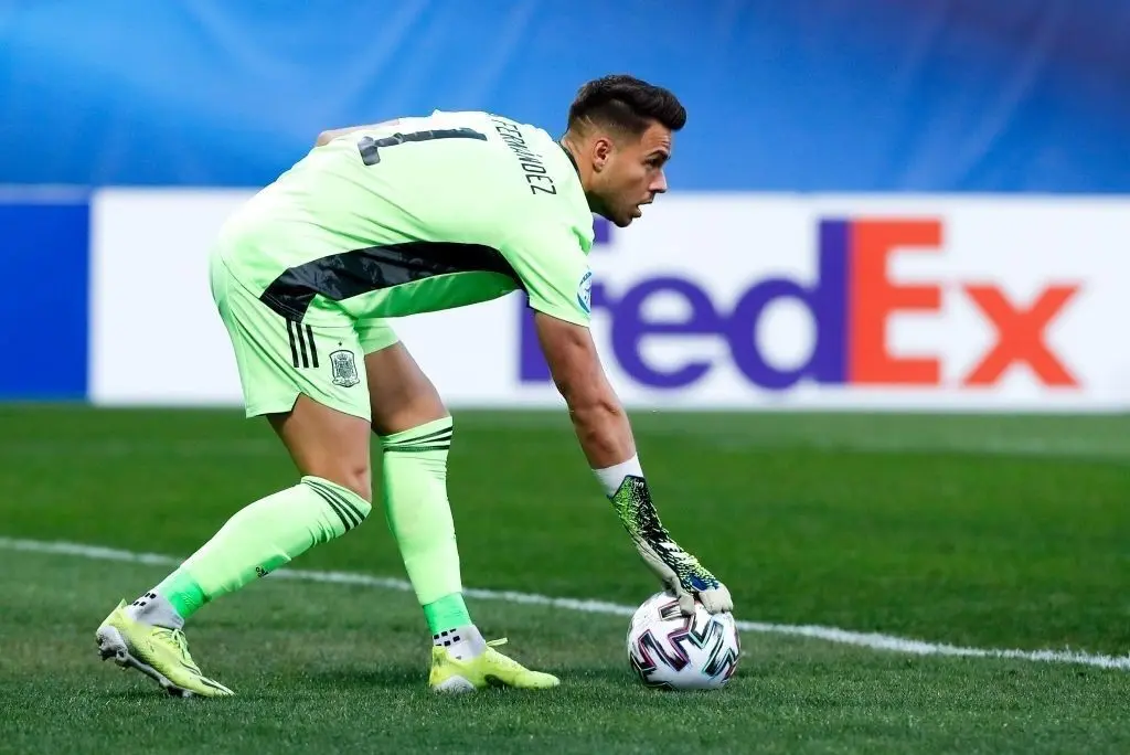 &Aacute;lvaro Fern&aacute;ndez durante el Europeo Sub 21. | Foto: Media Base