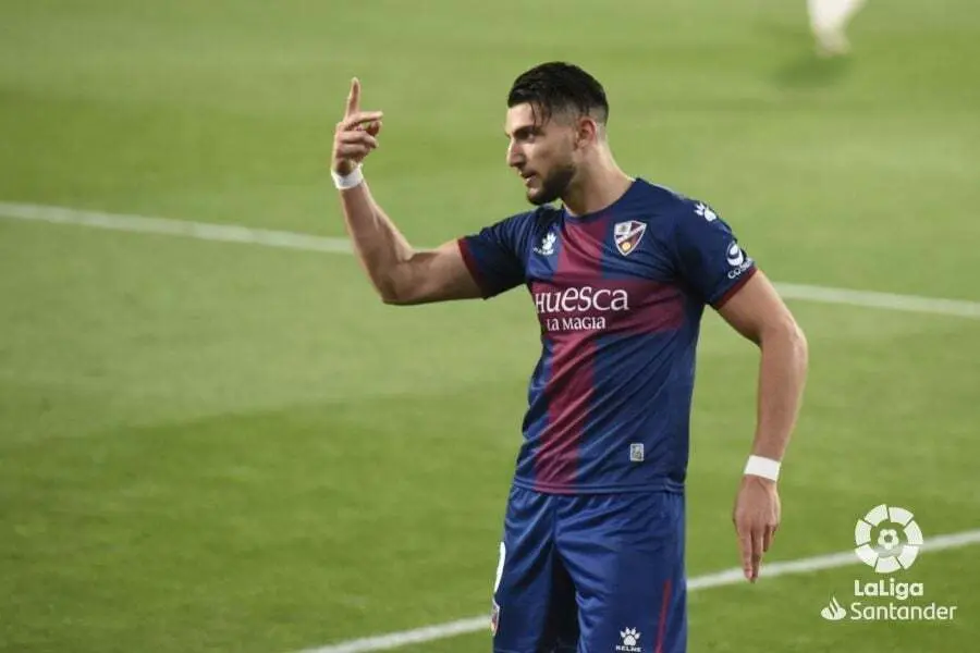 Rafa Mir hace disfrutar a la SD Huesca. Foto: La Liga.
