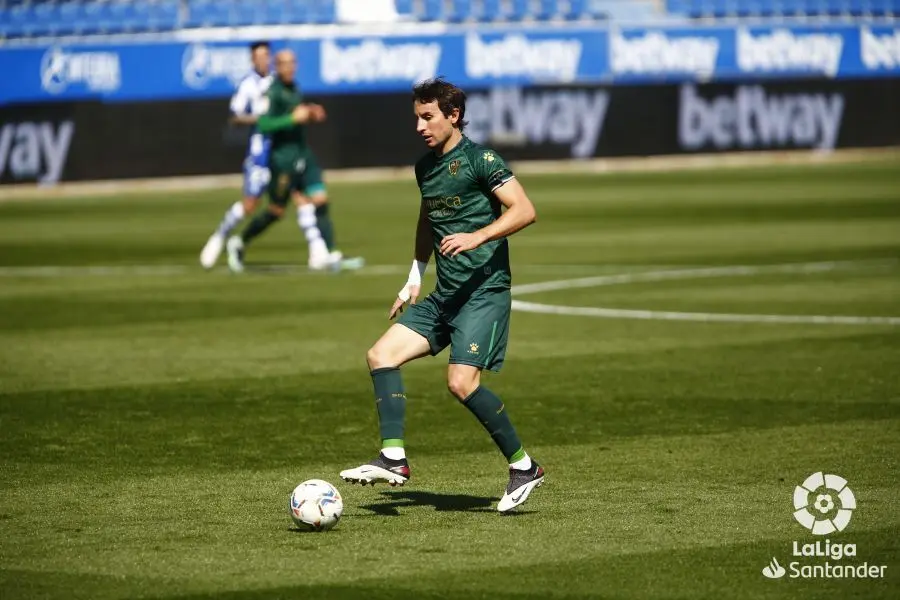 Mosquera, en una imagen de archivo, en un partido contra el Alav&eacute;s. | Foto: LaLiga