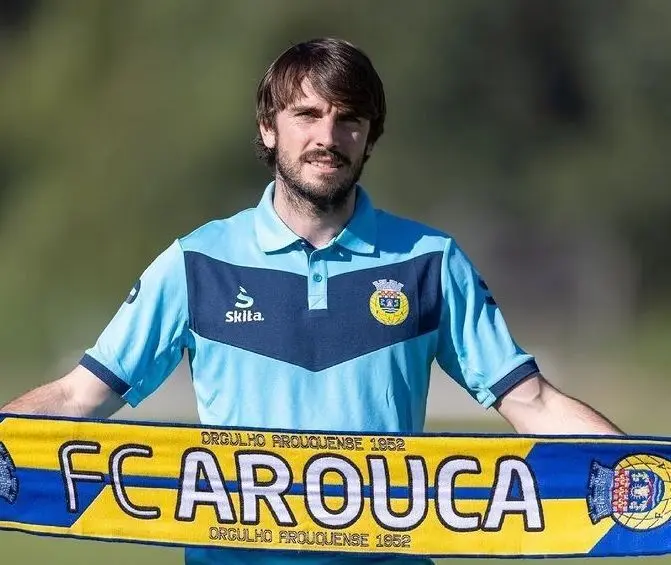 Eugeni, nuevo fichaje del Arouca. | Foto: FC Arouca