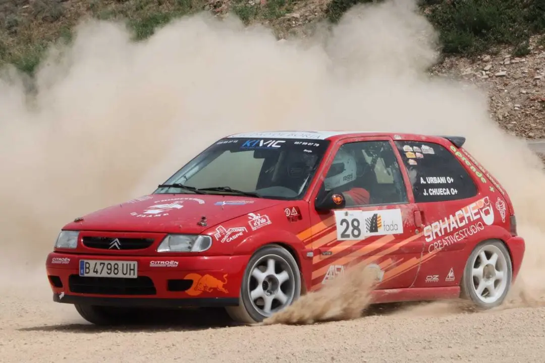 Aldo Urbani en el III Slalom Ciudad de Borja. Foto: Cedida