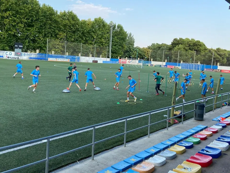 El CD Ebro comienza la pretemporada. | Foto: CD Ebro