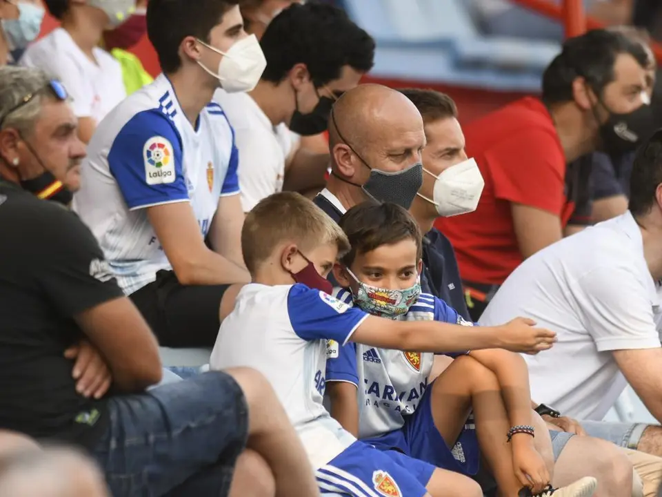 La afici&oacute;n del Real Zaragoza en La Romareda