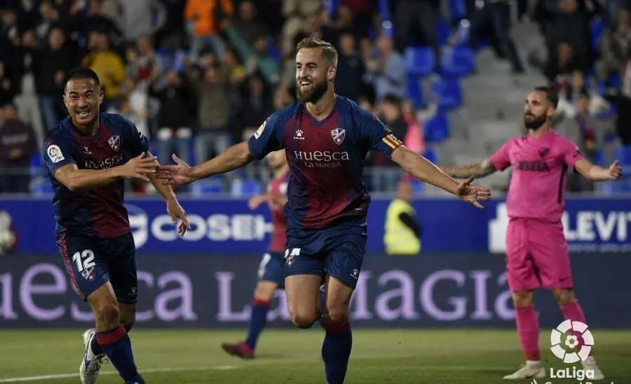 Jorge Pulido, en la imagen, es protagonista de la reciente historia del Huesca. | Foto: LaLiga