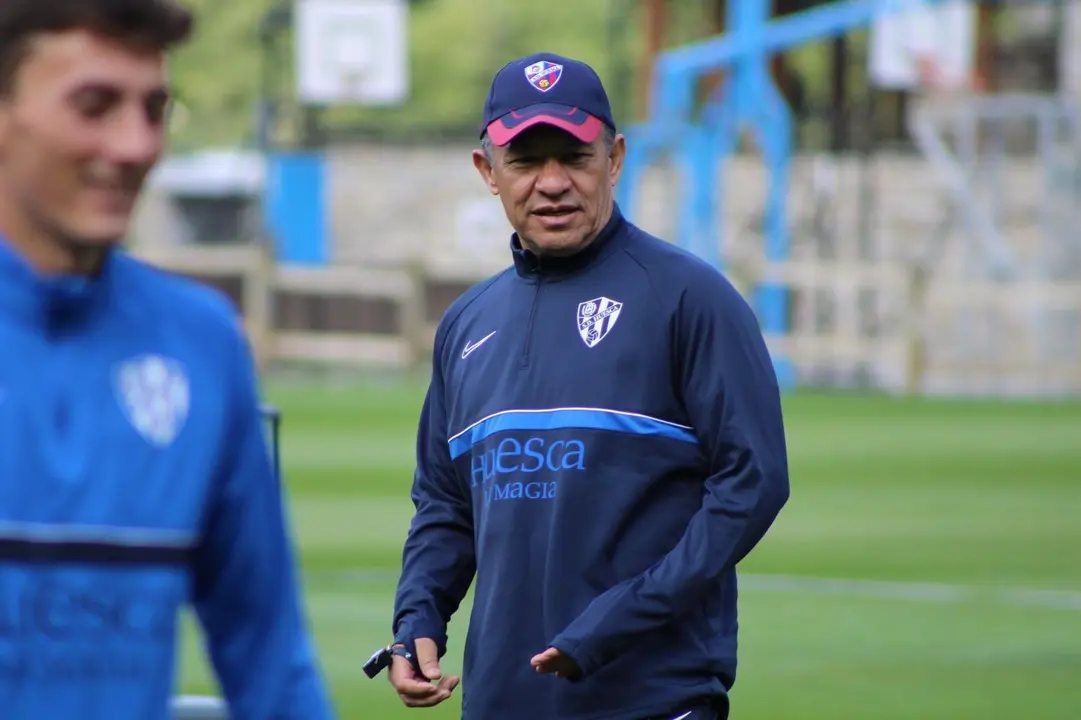 Nacho Ambriz, en Benasque. | Foto: SD Huesca